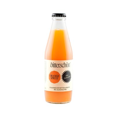 Bitterschön Orange Spritz 250ml - Alkoholfreier Bio Aperitif auf natürlichen und frischen Zutaten von Bitterschön