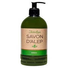 Bio Aleppo Flüssigseife 10% 500ml von Zhenobya