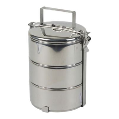 Food carrier 3 parts diameter 14cm height 26cm from Contacto Bander