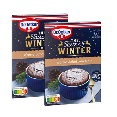 Dr. Oetker Warme Schokoküchlein 138g 2er-Pack