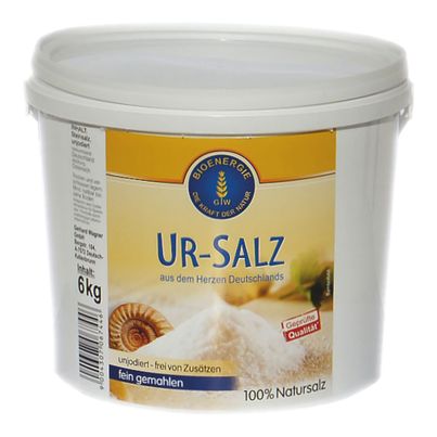 Bio Ur-Salz fein 6000g von Bioenergie Wagner