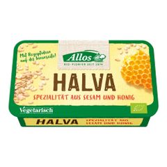 Bio Halva Honigspezialität m.Sesam 75g - 12er Vorteilspack von Allos