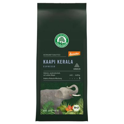 Bio Kaapi Kerala Espresso gemahlen 250g von LEBENSBAUM