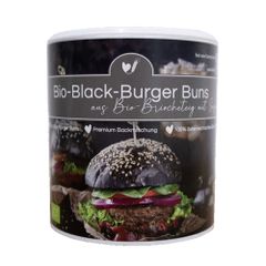 Bio Backmischung Black Burger Buns 341g von Bake Affair