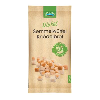 Bio Dinkel Semmelwürfel Knödelbrot 200g