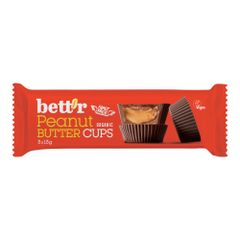 Bio Erdnussbutter Cups 39g - 12er Vorteilspack von Bettr