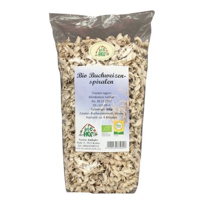 Bio Buchweizenspiralen 300g - 6er Vorteilspack von Anthofer