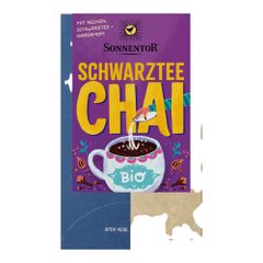Bio Schwarztee Chai à 18g - 6er Vorteilspack von Sonnentor