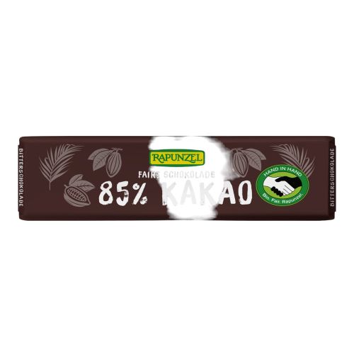 Bio Bitterschokolade Täfelelch.85% 20g - 50er Vorteilspack von Rapunzel Naturkost