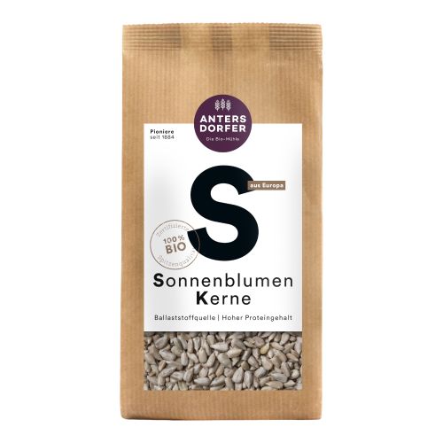 Organic sunflower seeds 500g - value pack of 6 from Antersdorfer Mühle