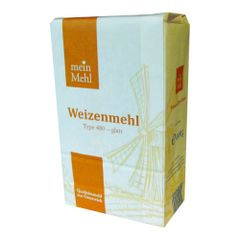 Weizenmehl 480 glatt 1000g von Mein Mehl