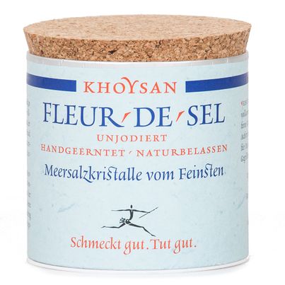 Fleur de Sel Kristalle Würzdose 200g von Khoysan