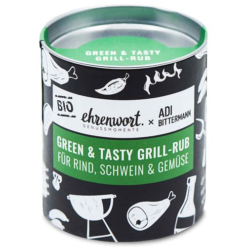 ehrenwort. BIO Green & Tasty Grill-Rub für Rind, Schwein & Gemüse - 72g