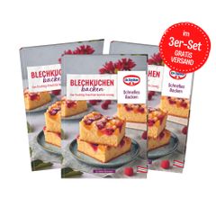 Dr. Oetker Rezeptbuch Schnelles Backen - Trendiges Kleingebäck 3er-Set
