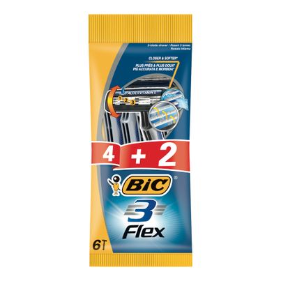 Razier Flex 3 4 pieces from BIC