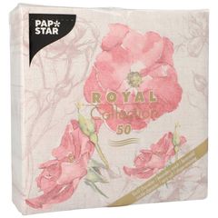 Blossom napkins, 40 x 40 cm, pack of 50 from Papstar