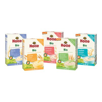 Bio Getreide Nahrung Proben >5M 25g - 32er Vorteilspack von Holle