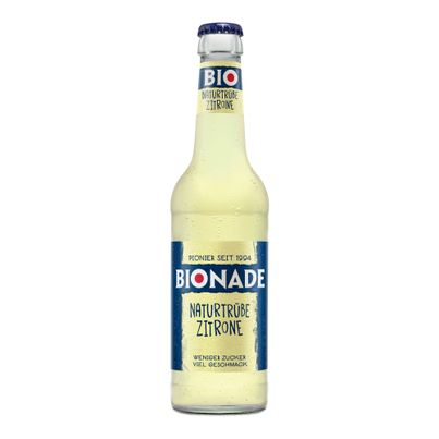 Bio Zitrone naturtrüb MW 330ml - 24er Vorteilspack von Bionade
