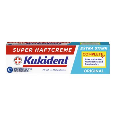 Haftcreme extra stark 47g - 12er Vorteilspack von Kukident