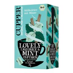 Bio Süßholztee mit Minze - 4er Vorteilspack von Cupper