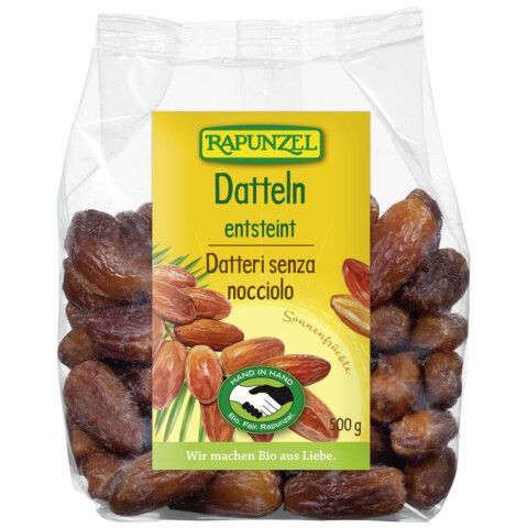 Bio Datteln entsteint getrocknet  500g - 6er Vorteilspack von Rapunzel Naturkost