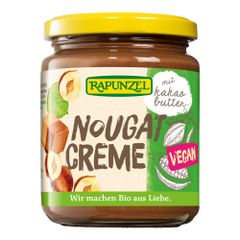 Bio Nougat Creme mit Kakaobutter 250g - 6er Vorteilspack von Rapunzel Naturkost