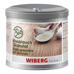 Organic garlic granulate approx. 300g 470ml from Wiberg