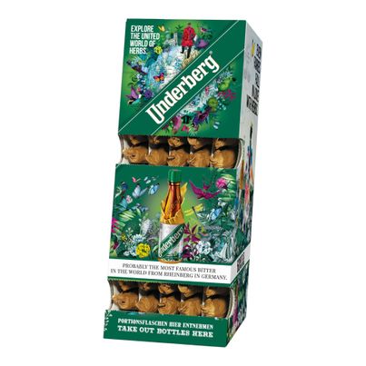 Underberg Box 60 Stk. 44 %vol. 20ml - 60er Vorteilspack von Underberg