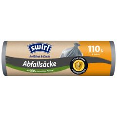 Extra-strong bin liners, 110l, 8-pack by Swirl