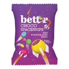 Bio Choco Spaceships 70g - 10er Vorteilspack von Bettr