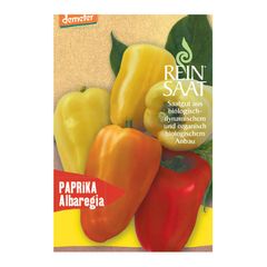 Bio Paprika Albaregia Samen - 5er Vorteilspack von Reinsaat
