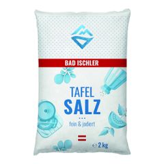 Tafelsalz fein & jodiert 2000g von Salinen Austria
