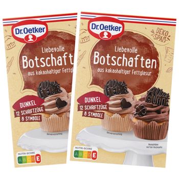 Dr. Oetker Liebevolle Botschaften 2er-Set