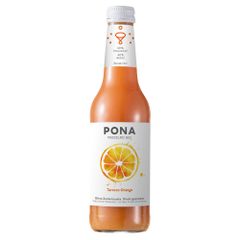 PONA Bio Tarocco Orange sparkling juice 330ml - Erfrischendes Fruchtsaftgetränk ohne zugesetzten Zucker von PONA