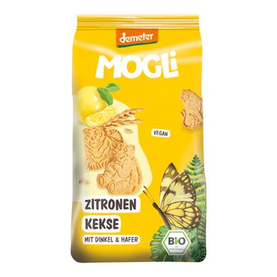 Bio Zitronen-Kekse 125g - 7er Vorteilspack von Mogli