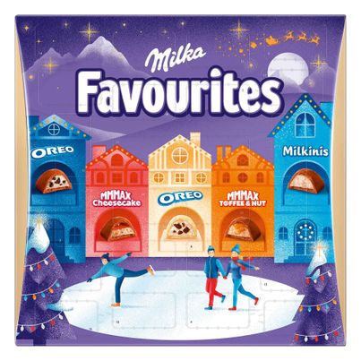 Milka Favourites Advent Calendar 206g from Milka