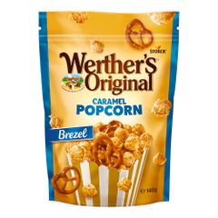 Storck Werthers Original Caramel Popcorn Brezel 140g