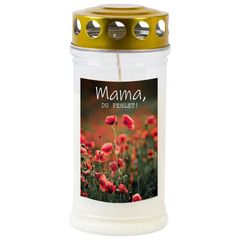 'Mama' grave candle, 4 days, by Jeka