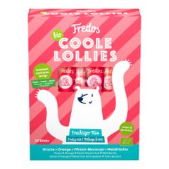 Bio Coole Lollies Fruchtiger Mix 300ml - 14er Vorteilspack von Fredo's