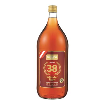 Inländer Rum 38 %vol. 2000ml von Spitz
