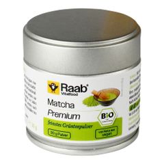 Bio Matcha Grüntee Pulver 30g von Raab Vitalfood