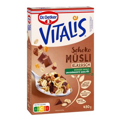 Dr. Oetker Vitalis Chocolate Muesli classic 450g