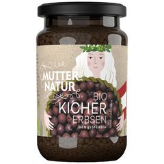 Bio Kichererbsen genussfertig 350g - 12er Vorteilspack von Mutter Natur