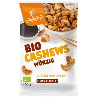 Bio Cashews Würzig 50g