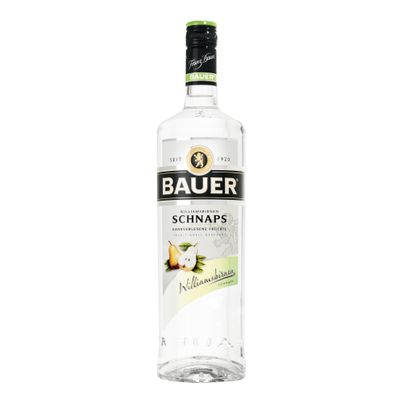 Williamsbirnen Schnaps 36%Vol. 1000ml von Destillerie Bauer