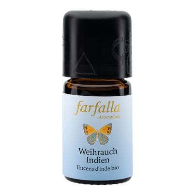Bio Weihrauch Indien Wildwuchs 5ml von Farfalla