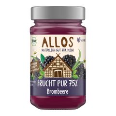 Bio Fruchtaufstrich 75% Brombeere 250g - 6er Vorteilspack von Allos