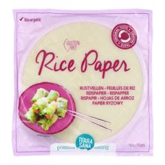 Bio Reispapier 15 Stück 150g - 10er Vorteilspack von Terrasana