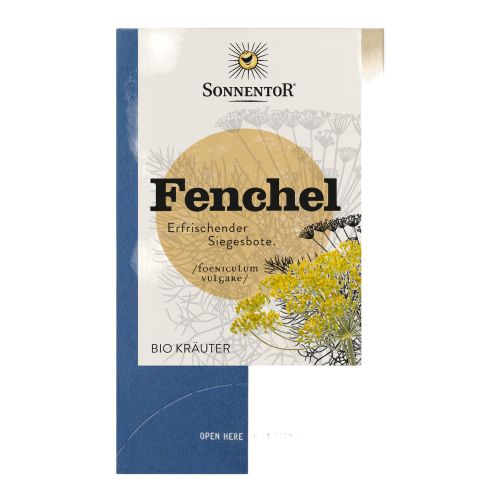 Organic fennel a 1.5g 18 bags - value pack of 6 from Sonnentor