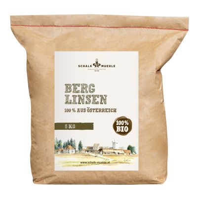 Bio Berg-Linsen 5000g von Schalk Mühle